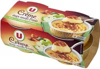 Cremes aux oeufs saveur vanille