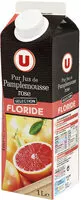 Zuckermenge drin Pur jus de pamplemousse rose de Floride
