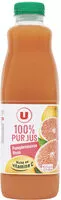 Zuckermenge drin Pur jus de pamplemousse rose