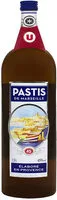 चीनी की मात्रा Pastis de Marseille 45°