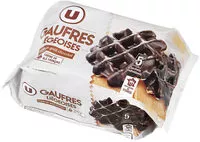 Suhkru kogus sees Gaufres Liégeoises Nappage Goût Chocolat