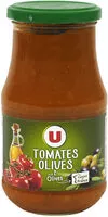 入っている砂糖の量 Sauce tomates et olives
