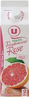Zuckermenge drin Pur jus réfrigéré pamplemousse rose