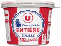 İçindeki şeker miktarı Crème fraîche épaisse 30%MG