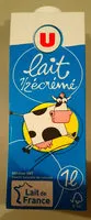 Zuckermenge drin Lait