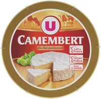 Cantidad de azúcar en Camembert pasteurisé 21%mg