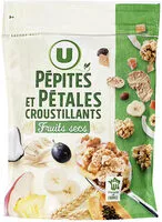 Cantidad de azúcar en Pépites et pétales aux fruits secs