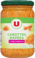 Amount of sugar in Carottes râpées