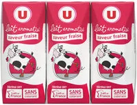 Quantité de sucre dans Lait UHT Arôme Fraise