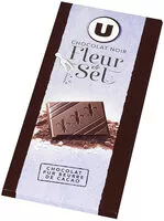 Sokerin määrä sisällä Tablette dégustation chocolat noir 60% de cacao et fleur de sel