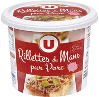 Amount of sugar in Rillettes du Mans pur porc