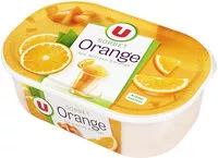入っている砂糖の量 Sorbet orange