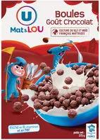Quantité de sucre dans Boules de céréales goût chocolat