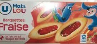 Suhkru kogus sees Mat & Lou - Barquettes fraise