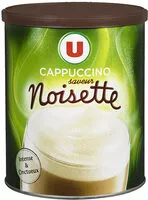 चीनी की मात्रा Cappuccino saveur noisette
