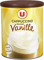 चीनी की मात्रा Cappuccino saveur vanille