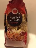 Suhkru kogus sees Nouilles en Nids