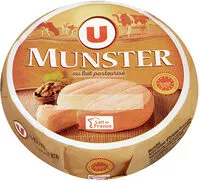 चीनी की मात्रा Petit Munster AOP au lait pasteurisé 27% de MG