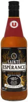 Quantité de sucre dans Sainte Espérance rhum ambré Antilles Françaises 40°