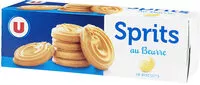 Количество сахара в Sprits au Beurre