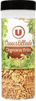 含糖量 Topping croustillade oignons frits
