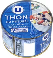 चीनी की मात्रा Thon entier listao naturel pêche ligne