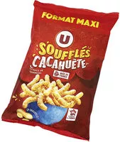Sokerin määrä sisällä Soufflés à base de maïs à la cacahuète