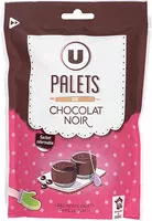 Amount of sugar in Palets de chocolat noir