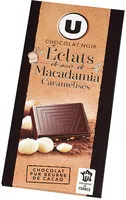 Chocolats noirs aux noix de macadamia