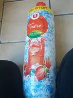 Quantité de sucre dans Sirop à la fraise