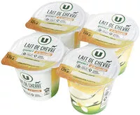 Suhkru kogus sees Yaourt au lait de chèvre à la vanille