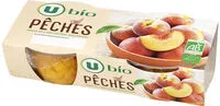 Cantidad de azúcar en Pêches au sirop bio