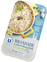 Quantité de sucre dans Brandade de morue parmentière