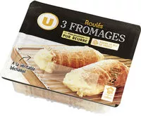 Suhkru kogus sees Roulés aux 3 fromages