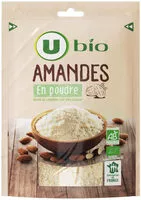 入っている砂糖の量 Amandes en poudre Bio