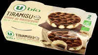 Sokerin määrä sisällä Tiramisu