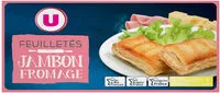 入っている砂糖の量 Feuilletés jambon fromage