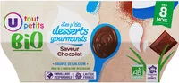 Suhkru kogus sees Les p'tits desserts gourmands chocolat