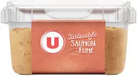 入っている砂糖の量 Tartinable de saumon fumé