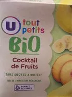 入っている砂糖の量 Gourdes Cocktail de fruits