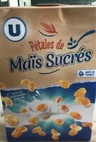 Jumlah gula yang masuk Pétales de maïs glacés au sucre