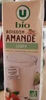 Quantité de sucre dans Boisson amande légère