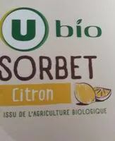 Jumlah gula yang masuk Sorbet pleins fruits citrons