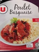 Cantidad de azúcar en Poulet basquaise et riz blanc