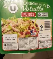 Jumlah gula yang masuk Lardons de volaille