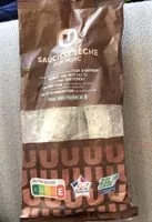 Suhkru kogus sees Saucisse seche