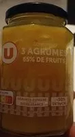 चीनी की मात्रा Confiture 5 agrumes  65%