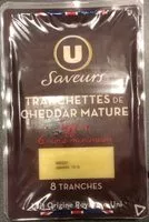 Suhkru kogus sees Tranchettes de cheddar mature