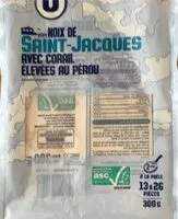 Cantidad de azúcar en Noix de Saint-Jacques avec corail élevées au Pérou