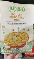 Zuckermenge drin Boules enrobees miel